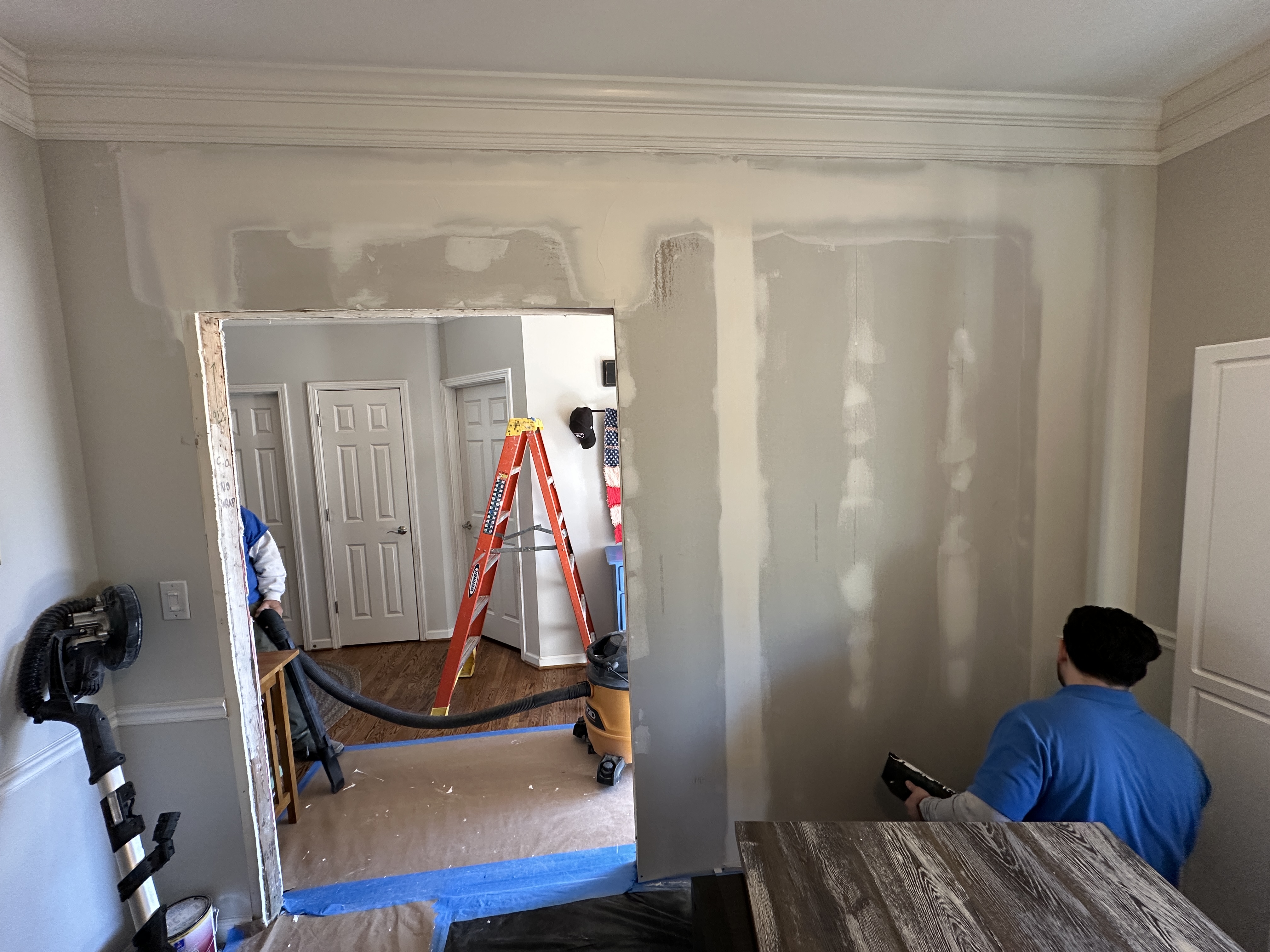 Drywall and interior work